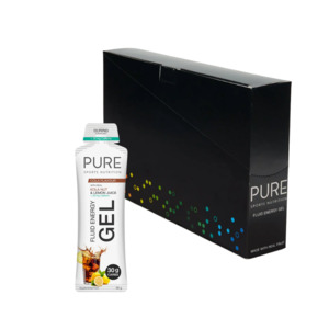 Pure Sports Nutrition: Pure Fluid Energy Gel Cola - Box of 18