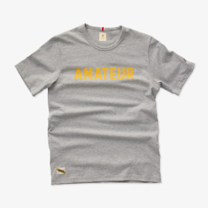 Mens Clothing: Tracksmith Grayboy Tee - Amateur
