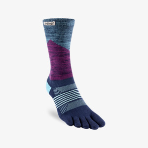Injinji: Injinji Trail Women's Specific Midweight Crew - Twilight