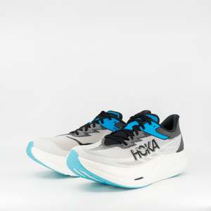 Road Racing: Hoka Rocket X 3 (D Standard) Unisex White/Black