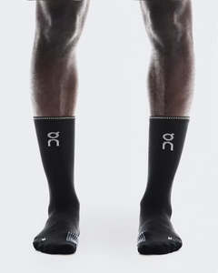 Gifts Under Runners 100: On Performance Run Sock High - Black/Eclipse