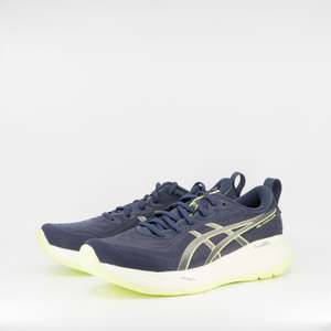 Mens Neutral: Asics Gel Cumulus 27 (D Standard) Mens Indigo Fog/Lucid Yellow