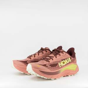 Hoka Challenger 8 (D Wide) Womens Blush/Dark Cedar