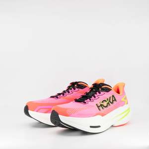 Hoka One One: Hoka Mach X 3 (D Wide) Womens Neon Rose/Neon Tangerine