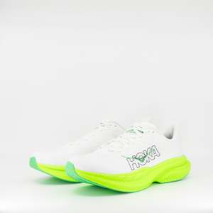 Hoka Mach 6 (D Standard) Mens White/Neon Lime