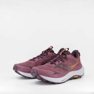 Trail Running: Saucony Xodus Ultra 4 (B Standard) Womens Terra/Wine