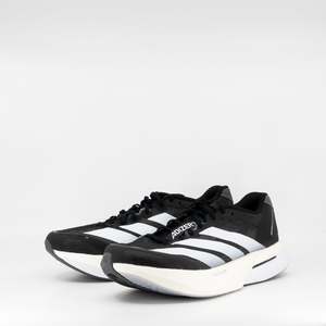 Mens Trainer Racer: Adidas Adizero Boston 13 (D Standard) Mens Core Black/Cloud White/Grey Five