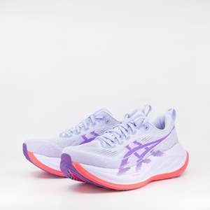 Mens Trainer Racer: Asics Superblast 2 (D Standard) Unisex Blue Fade/Edo Purple