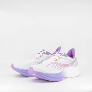 Saucony Endorphin Speed 5 (B Standard) Womens White/Crocus