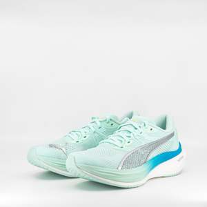 Puma Deviate Nitro 3 (B Standard) Womens Mint Melt-Speed Blue