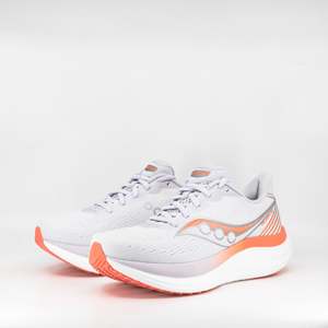 Womens Neutral 1: Saucony Triumph 23 (B Standard) Womens White/Wistful