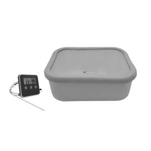 Accessories: Magicook Decarb Box (1300ml) with Thermometer - Precise Herbal Infusion and Decarboxylation