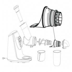 Juicers Accessories: Optimum H3000 / H3000 2nd Gen - Fine Strainer