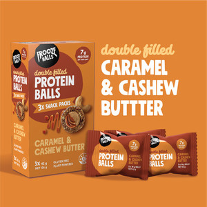 Frooze Balls Double Filled Protein Balls - Caramel & Cashew Butter Frooze Balls