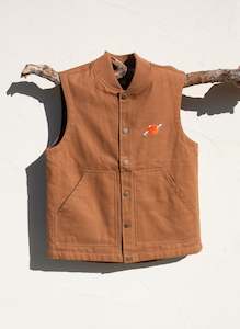 Winter 2023: Fruit Cru Classic Work Vest (Brown)