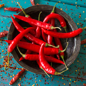 Covered Crops Vegetables: Chilli Red tray 40g each NZ*