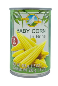 Bread Snacks: Corn Baby in Brine Pigeon 425g*