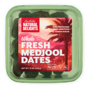 Dried Fruits And Vegetables: Dates Whole Fresh Medjool 340g*