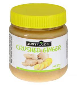 Garlic: Ginger Crushed Just Foods 185g*