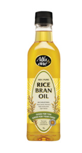 Zucchini: Alfa One Rice Bran Oil 1l