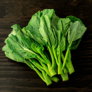 Asian Greens: Chinese Vegetables Choy Sum Bunch