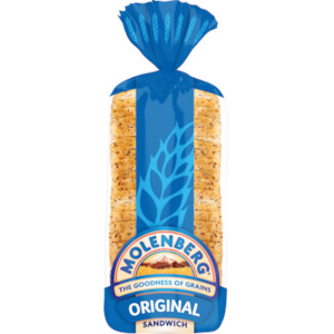 Eggs: Molenberg Original Sandwich Bread 700g