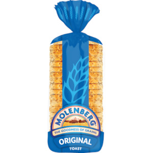 Eggs: Molenberg Original Toast Bread 700g