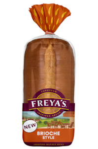 Eggs: Freya's Brioche Style Toast Bread 600g