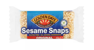 Sweets: Sesame Snaps Original Golden Days 40g