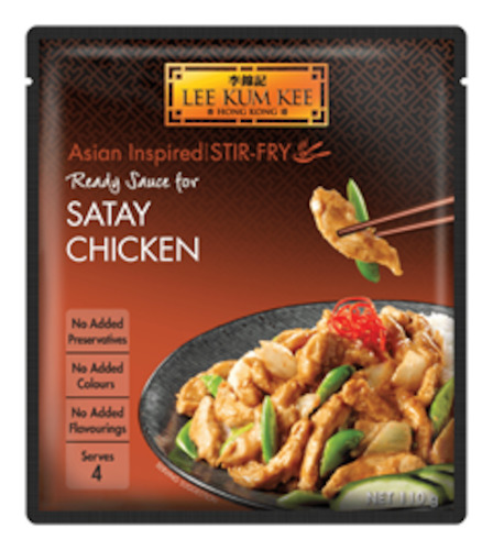 Sauce Simmer Satay Chicken Lee Kum Kee 120g*