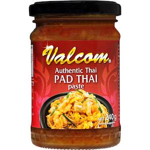Curry Pastes Sauces: Paste Pad Thai Valcom 240g*