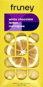 chocolate bar: White Chocolate & Lemon Meringue bar