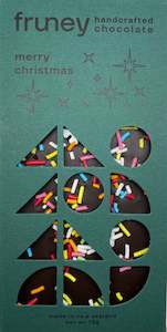 chocolate bar: Xmas Dark chocolate bar