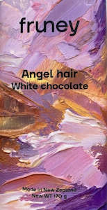 Chocolate Bars: Angel Hair white chocolate bar, 170g