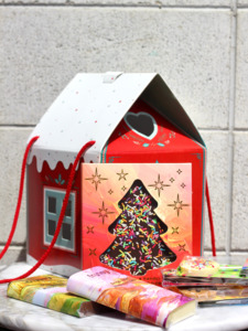 Christmas: Christmas house gift box