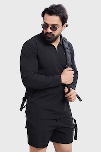 Sweatshirts Pullovers: Thread Pullover Black