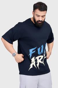 Edge Oversized Tshirt Navy