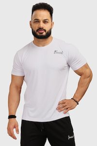 Final Sale: Checks Regular T-shirt White