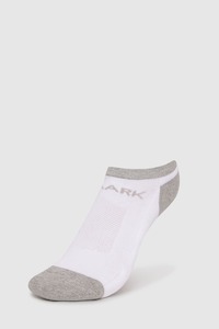 Accessories: No Show Socks White