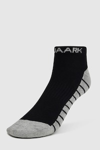 Accessories: Legacy Ankle Socks Black/Grey