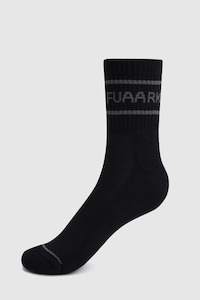 Accessories: Legacy Quarter Socks Black