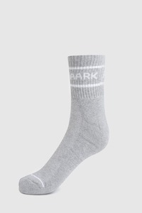Accessories: Legacy Quarter Socks Light Grey