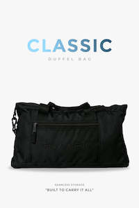 Accessories: Classic Duffle Bag Black