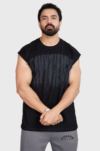 Deathdrip Collection: Heavyweight Capsleeves Tank Black