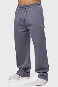 Mens Joggers Track Pants: Eclipse Straight Tracks Dark Grey