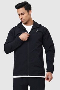Hoodies Jackets: Thread Jacket Black