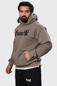 Hoodies Jackets: Brookline Oversized Hoodie Brown