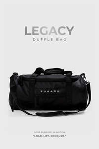 All Black: Legacy Duffle Bag Black