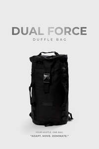 All Black: Dual Force Hybrid Bag Black