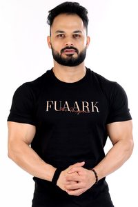 Final Sale: Classic T-shirt Black with Brown